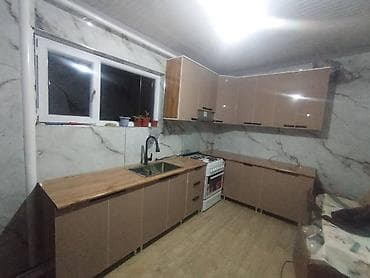 куханый гарнитур: Кухонный гарнитур, Новый, В рассрочку, цвет - Бежевый, МДФ, Бесплатная доставка — 2