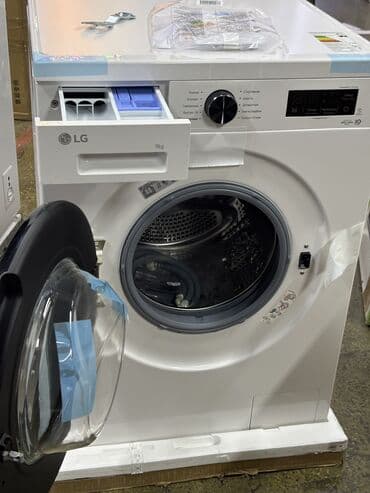 tekno spark: Стиральная машина LG, Новый, Автомат, До 9 кг, Полноразмерная — 4