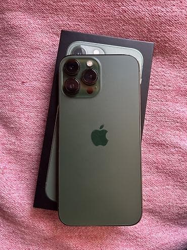 IPhone 13 Pro Max, Новый, 128 ГБ, Alpine Green, Коробка, 84 %