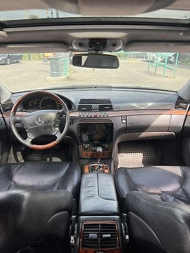220 mers: Mercedes-Benz S-Class: 2001 г., 4.3 л, Автомат, Газ, Седан — 7