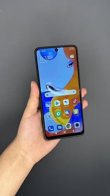 iphone x max: Redmi, Redmi Note 11 Pro, Б/у, 128 ГБ, цвет - Черный, 2 SIM — 2