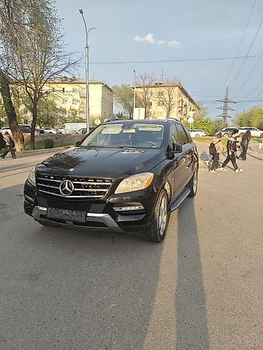 Mercedes-Benz ML-Class: 2012 г., 3 л, Автомат, Дизель, Кроссовер — 2