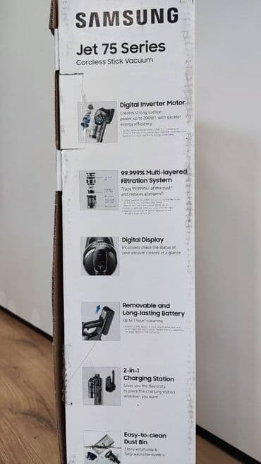 мотор на пылесос самсунг: Чаң соргуч, Samsung, Вертикалдык, Кургак, Контейнер — 3