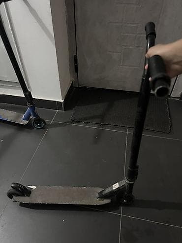 Трюковой самокат, классическая компоновка: - Узкая жесткая дека из — 2