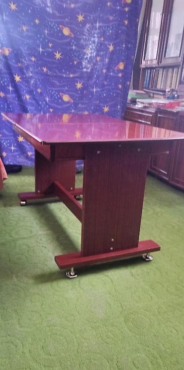 Продаю новый раздвижной гостиный стол. 120*80 см, в разлож. 180*80 см — 2