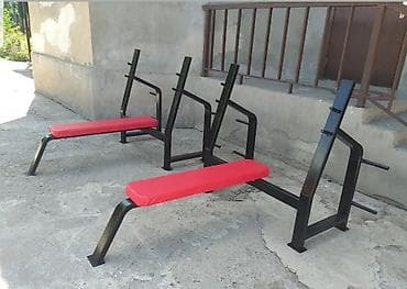 Скамья для жима усиленная местного производства не регулируемая at lalafo.kg Скамья для жима усиленная местного производства не регулируемая