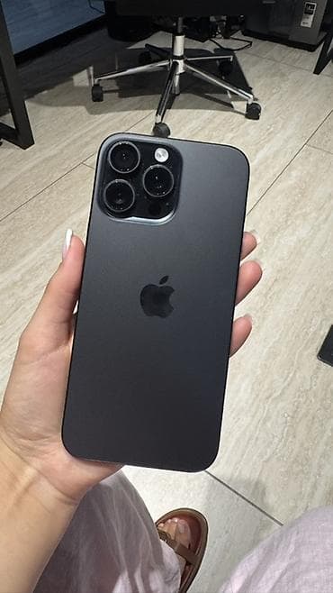 IPhone 16 Pro Max, цвет Black Titanium Ключевые особенности: - 6.7" at lalafo.kg IPhone 16 Pro Max, цвет Black Titanium Ключевые особенности: - 6.7"