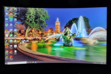 монитор 27 дюйм: Samsung (Телевизор - Монитор 2 в 1) 31.5 1080p 60гц, Изогнутый, В — 8