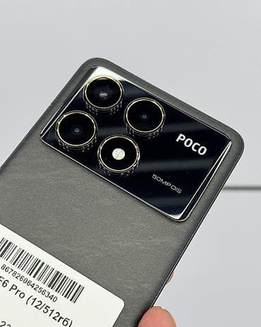 аефон 12: Poco F6 Pro, Б/у, 512 ГБ, цвет - Черный, В рассрочку, 2 SIM — 4