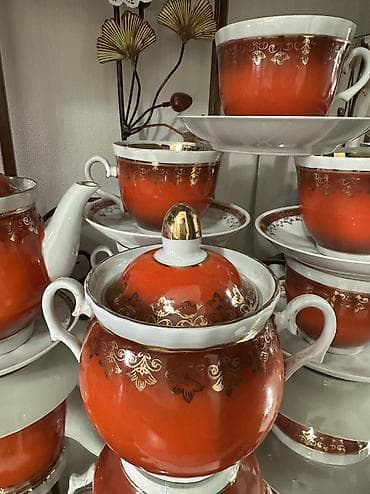 silver kitchen: Чайный сервиз Барановка на 5 персон — 7