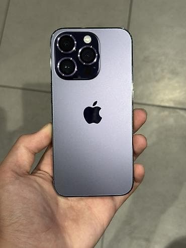 IPhone 14 Pro, Б/у, 128 ГБ, Deep Purple, 77 %
