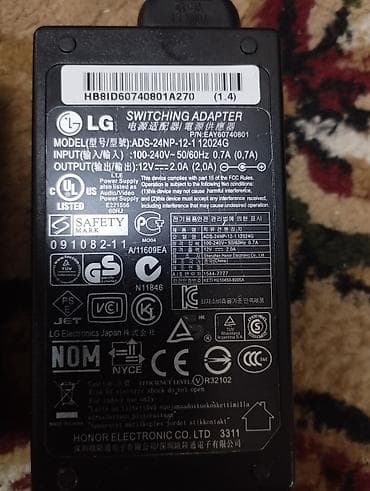 honor: Сетевые адаптеры питания Samsung и LG (оригинальные) 1) Samsung AC/DC — 3