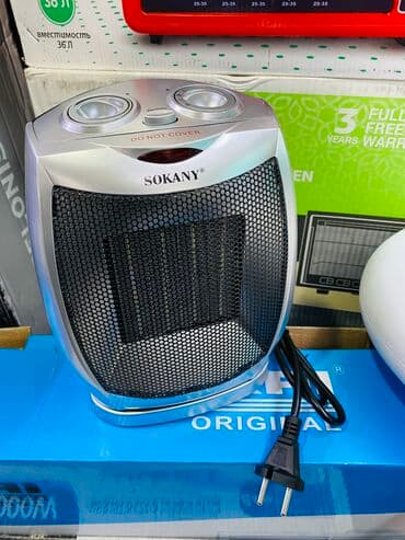 вентиляторы: Обогреватели керамический Тепло вентилятор Обогреватель ветродуй — 1