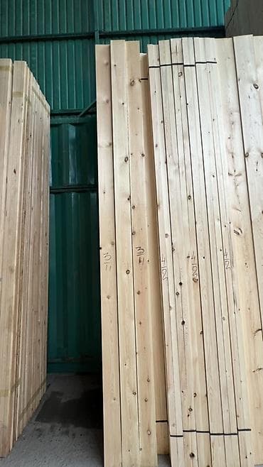 брус деревянный: Доски, Строганные, Для строительства, Сосна — 2