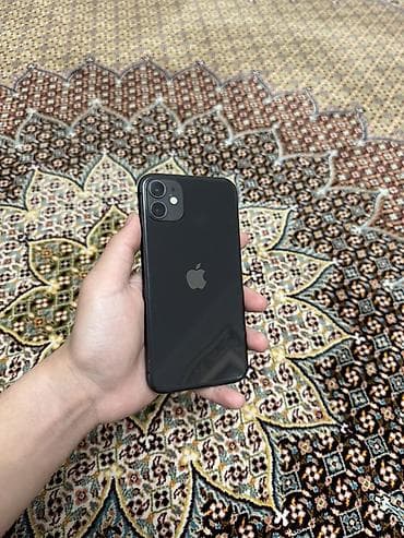 IPhone 11, 128 ГБ, Черный, 100 %
