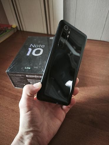 хонор 30: Xiaomi, Mi 10 Lite 5G, Б/у, 128 ГБ, цвет - Черный, 2 SIM — 4