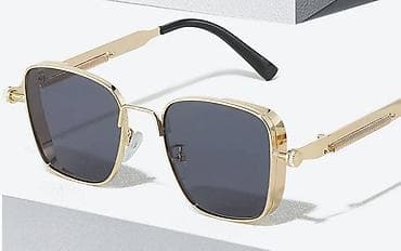 Солнцезащитные очки: Солнцезащитные очки очки, Унисекс, Квадратные, Регулируемые носоупоры, Новый — 1