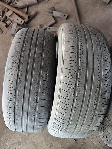 50 000: Шины 215 / 55 / R 17, Лето, Б/у, Комплект, Легковые, Корея, Kumho — 1