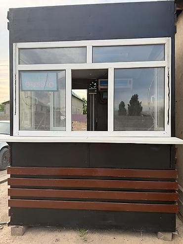 Торговый киоск/павильон для уличной торговли - Компактный киоск с at lalafo.kg Торговый киоск/павильон для уличной торговли - Компактный киоск с