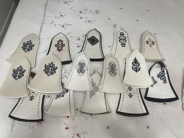 белая шапка: Продаю калпаки 15 шт, все вместе 1500 сом — 1