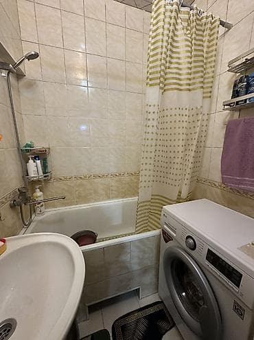 Недвижимость: 3 комнаты, 77 м², Ошский рынок / базар Индивидуалка, 3 этаж, Косметический ремонт — 10