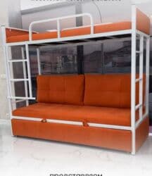 спалный кровать бу: Двухъярусная кровать, Новый, С выкатной системой — 2