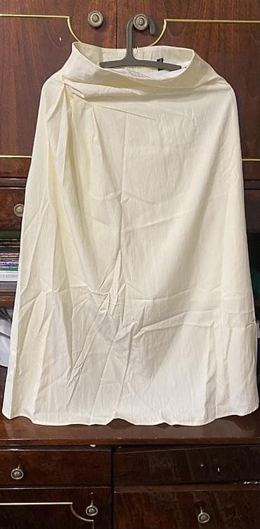 Личные вещи: Юбка, Модель юбки: Трапеция, Миди, Высокая талия — 2