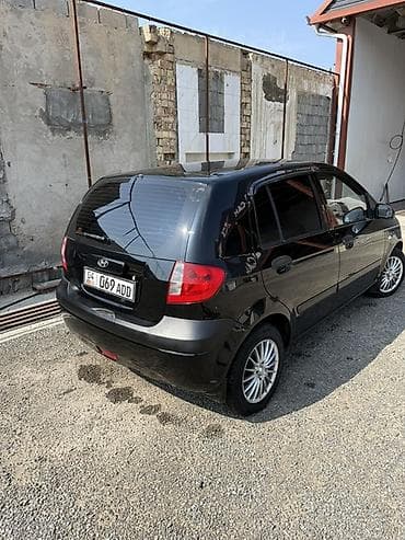 Унаа: Hyundai Getz: 2008 г., 1.4 л, Кол менен иштөөчү, Бензин, Хетчбек — 5