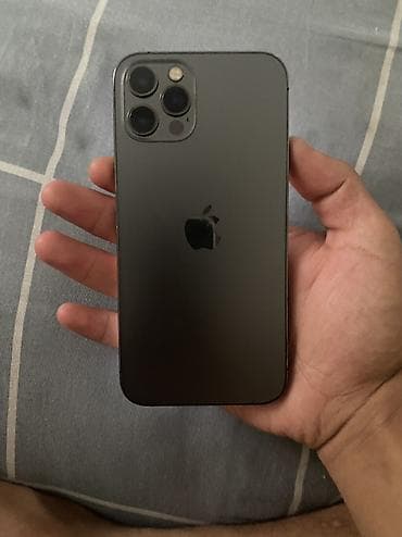 IPhone 12 Pro, Б/у, 128 ГБ, Графит, 82 % at lalafo.kg IPhone 12 Pro, Б/у, 128 ГБ, Графит, 82 %