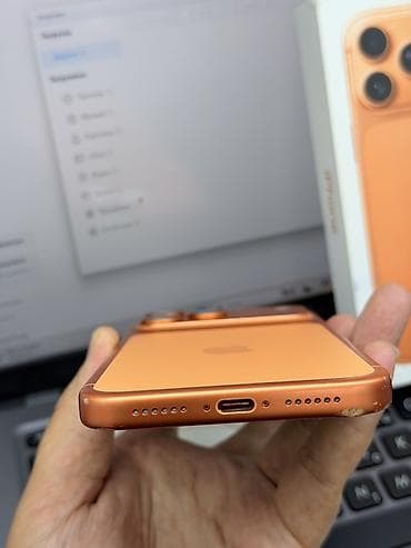 ipone 6: IPhone 17 Pro Max, Б/у, 512 ГБ, Оранжевый, Коробка, 100 % — 8