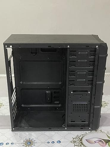 системный блок компьютер: Корпус ПК, Б/у, ATX, цвет - Черный — 6
