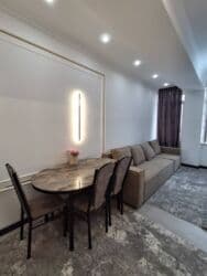 посуточная аренда квартир бишкек: 1 комната, Душевая кабина, Постельное белье, Кондиционер — 6