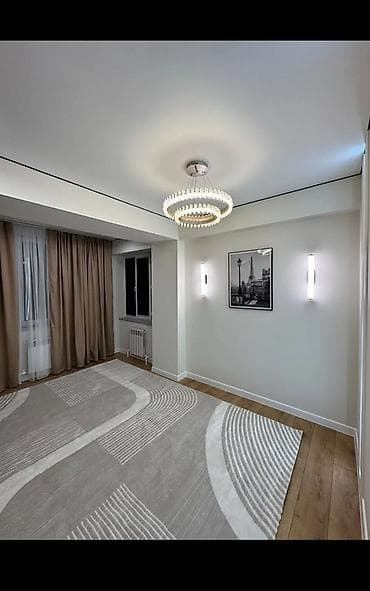 Квартиры: 1 комната, 41 м², Пишпек Элитка, 5 этаж, Дизайнерский ремонт — 9