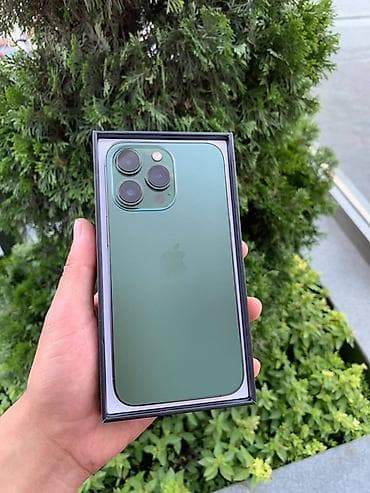 IPhone 13 Pro, Б/у, 256 ГБ, Alpine Green, Коробка, 72 %