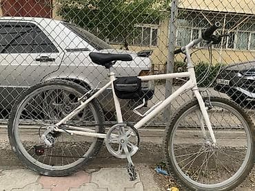 Горный/городской велосипед 26" - Рама: стальная, классическая at lalafo.kg Горный/городской велосипед 26" - Рама: стальная, классическая