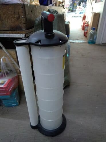 гидравлические домкраты: Продаю нагнетатель (насос) для перекачки отработаного масла, бак 10л — 1