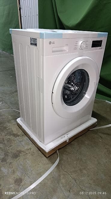 кир жуучу машина: Кир жуучу машина LG, Жаңы, Автомат, 7 кг чейин, Компакттуу — 10