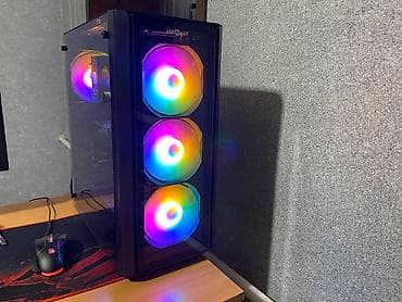 Компьютер, ядер - 4, ОЗУ 16 ГБ, Игровой, Intel Core i7, AMD Radeon RX 580, HDD + SSD