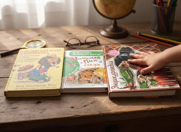 Набор детских книг (3 штуки). 1.) Английский язык для девочек и