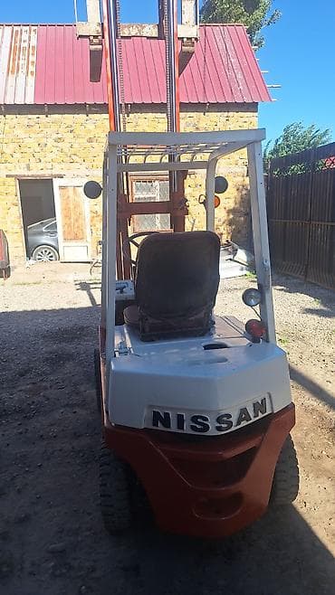 Погрузчик, Nissan, Колесный, Вилочный — 1