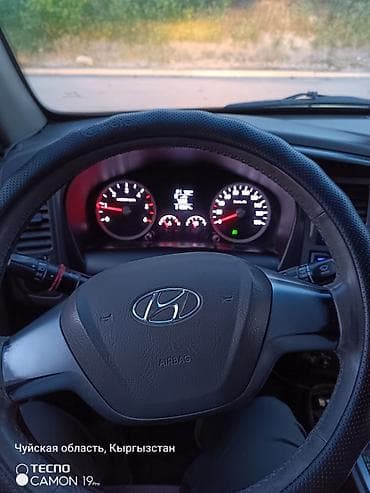 1000: Легкий грузовик, Hyundai, Стандарт, 3 т, Б/у — 5