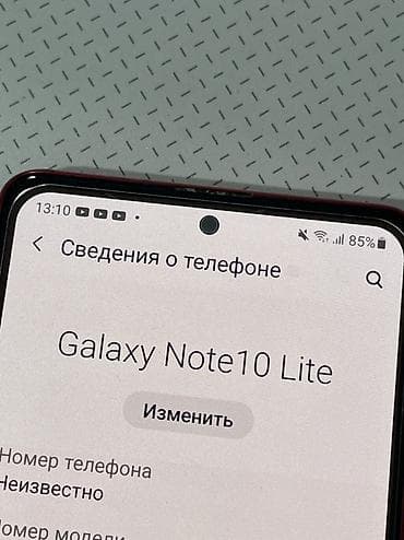 мини принтер для фото: Samsung Note 10 Lite, Б/у, 128 ГБ, цвет - Красный, 2 SIM — 5