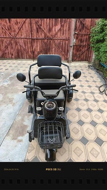 Электрический трёхколёсный скутер-трайк Solos EV звонить по номеру +