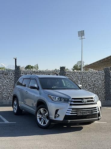 Toyota Highlander: 2019 г., 3.5 л, Автомат, Бензин, Кроссовер at lalafo.kg Toyota Highlander: 2019 г., 3.5 л, Автомат, Бензин, Кроссовер