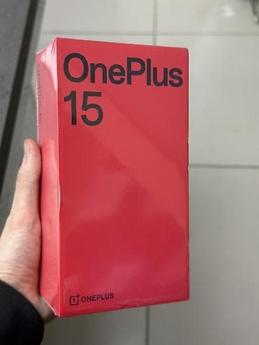 OnePlus: OnePlus 15, Новый, 256 ГБ, цвет - Черный, В рассрочку, 2 SIM — 1