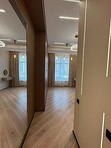 4: 3 комнаты, 75 м², Асанбай мкр Элитка, 4 этаж, Евроремонт — 3