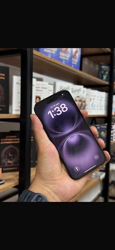 iphone x lalafo: IPhone 16, Б/у, 128 ГБ, Черный — 2