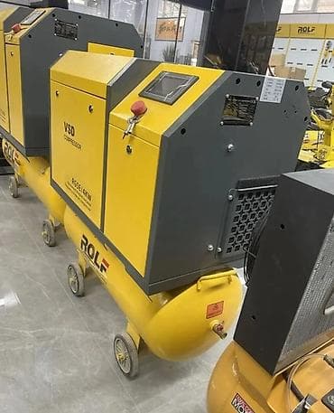 Винтовой компрессор ROLF VSD RG5E 7,5кВт 15кВт 22кВт 37кВт Все модели at lalafo.kg Винтовой компрессор ROLF VSD RG5E 7,5кВт 15кВт 22кВт 37кВт Все модели