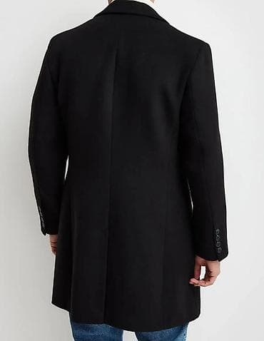 халаты бу: Мужское пальто на рост 175+- хорошо зайдет, 80% шерсть/20% полиэстер — 2