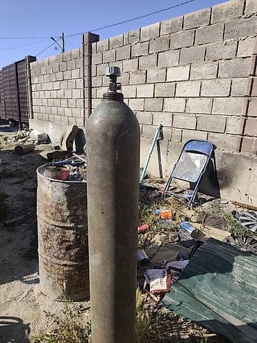 дизел движок: Промышленный газовый баллон, Наполнение: Кислород, Применение: Сварка и резка — 1
